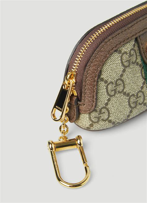 coin purse keychain gucci|gucci keychain wallet.